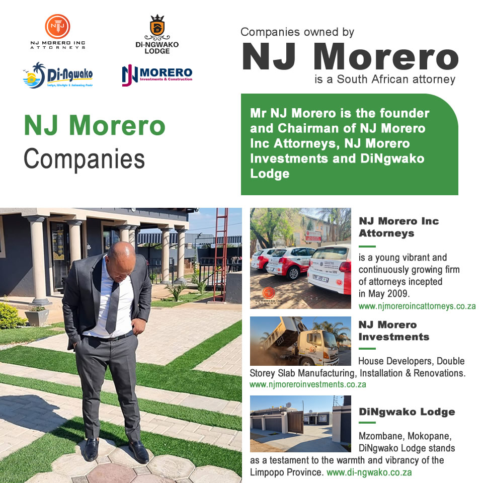 All the companies attorney NJ Morero owns